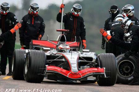 Instant crucial et au combien d�cisif que les arr�t au stand