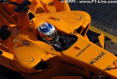 Couleur in�dite pour Raikkonen