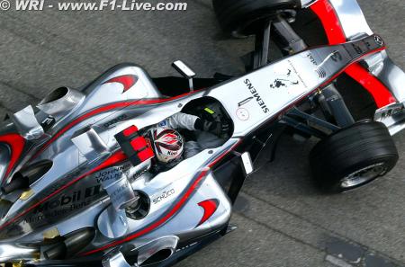 la Mclaren Mercedes 2006 de Raikkonen