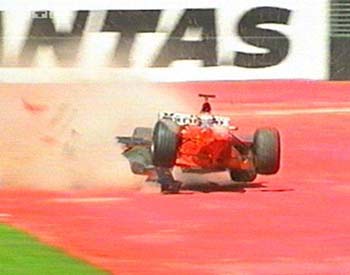 Schumacher Melbourne 2001